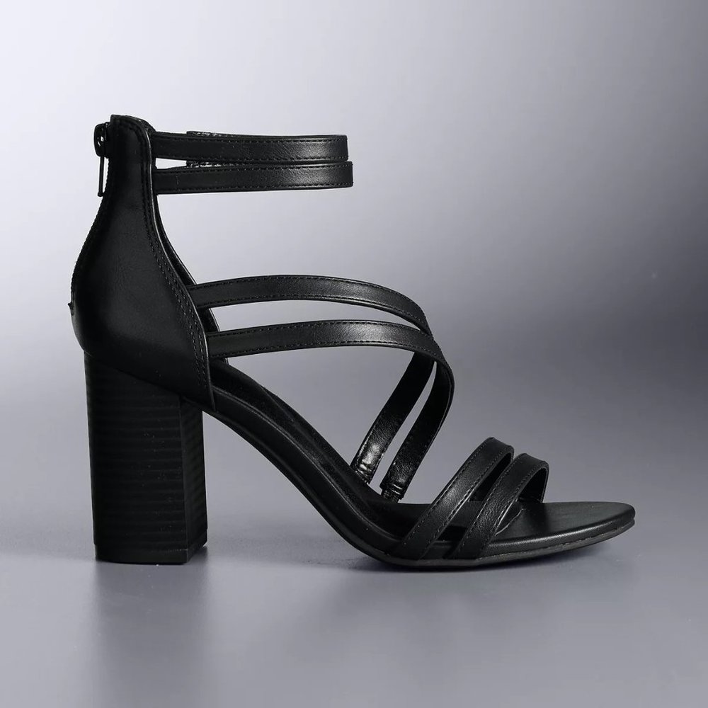 Vera Wang Cotinga Women's Block Heel Sandals